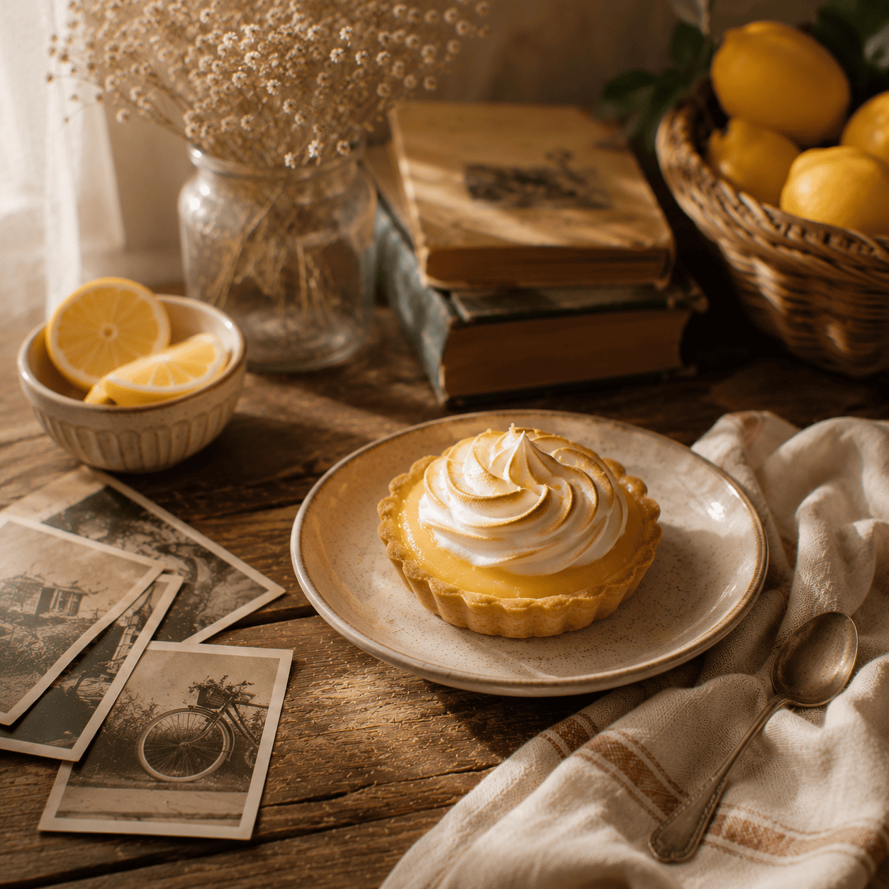 Les souvenirs d'enfance d'une tarte au citron