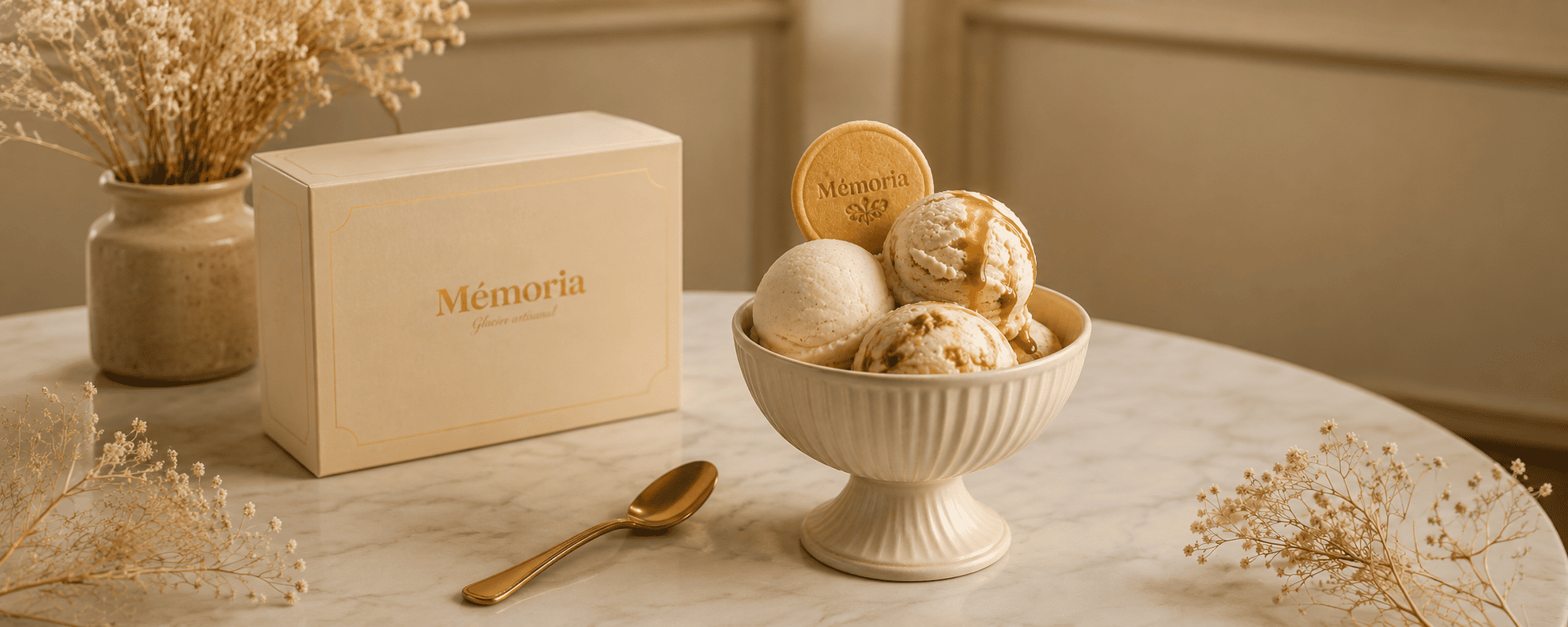 Presentation coupe de glace
