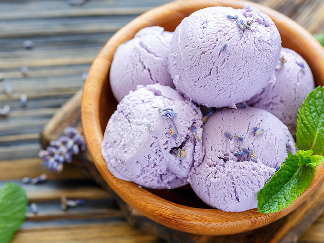 Parfums glace à la lavande