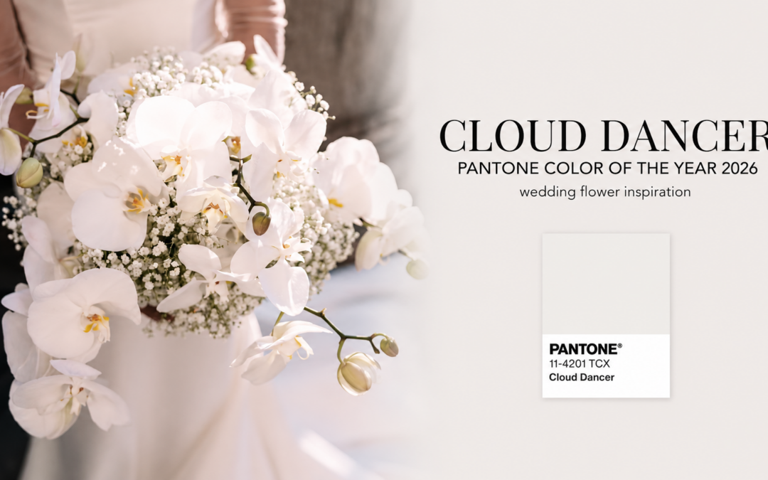 Cloud Dancer : la couleur Pantone 2026 qui sublime les mariage